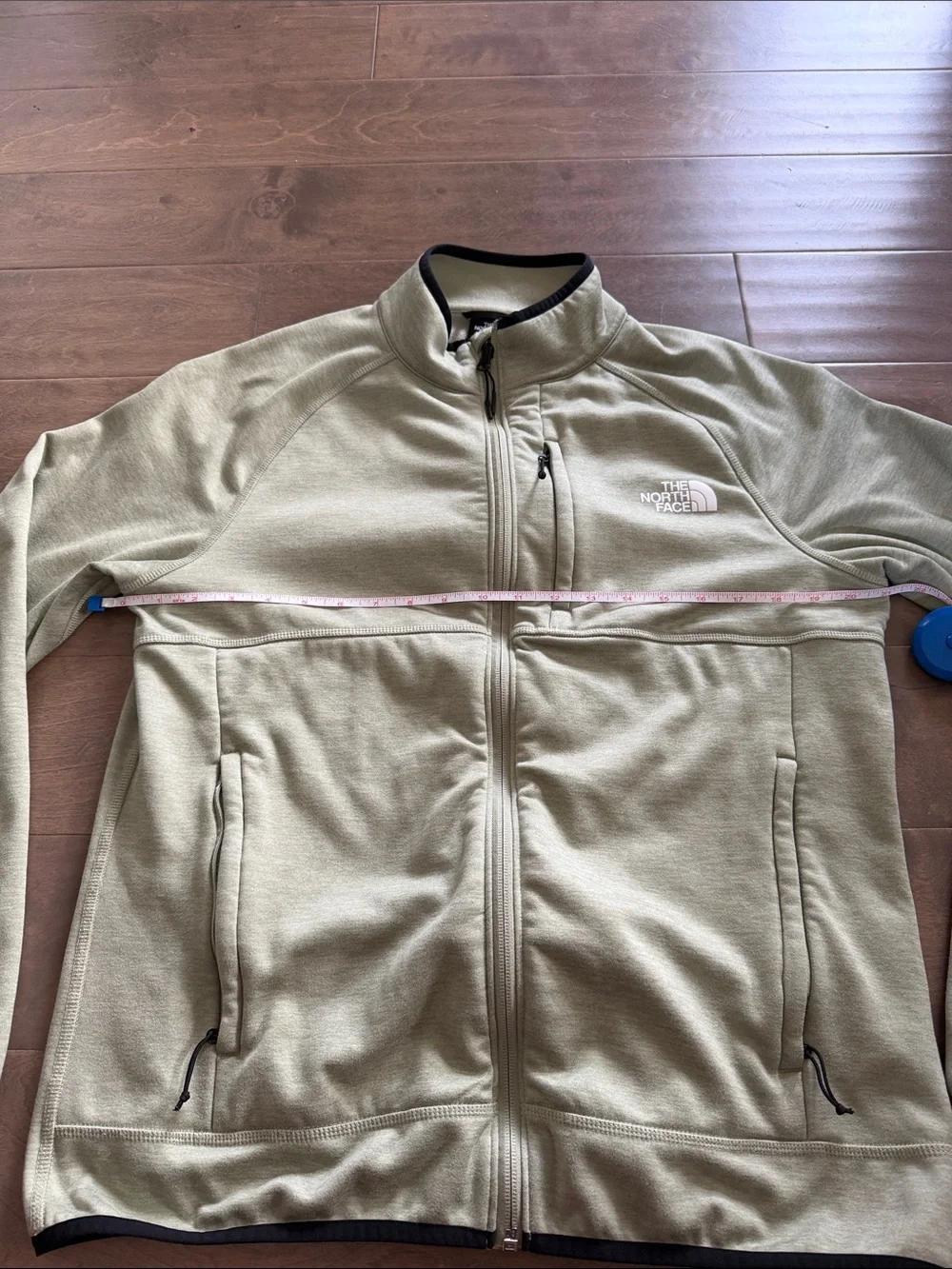 The North Face Men's Sage Green Full-Zip Jacket